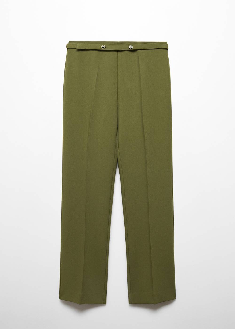 Mango Gerade Hose mit Gürtel Muttertagsangebot