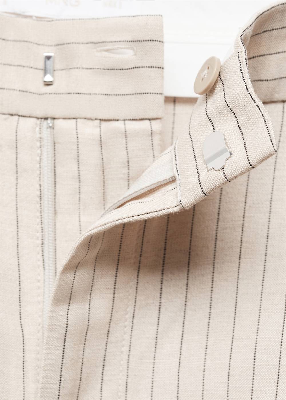Mango Gestreifte Anzughose Online Outlet