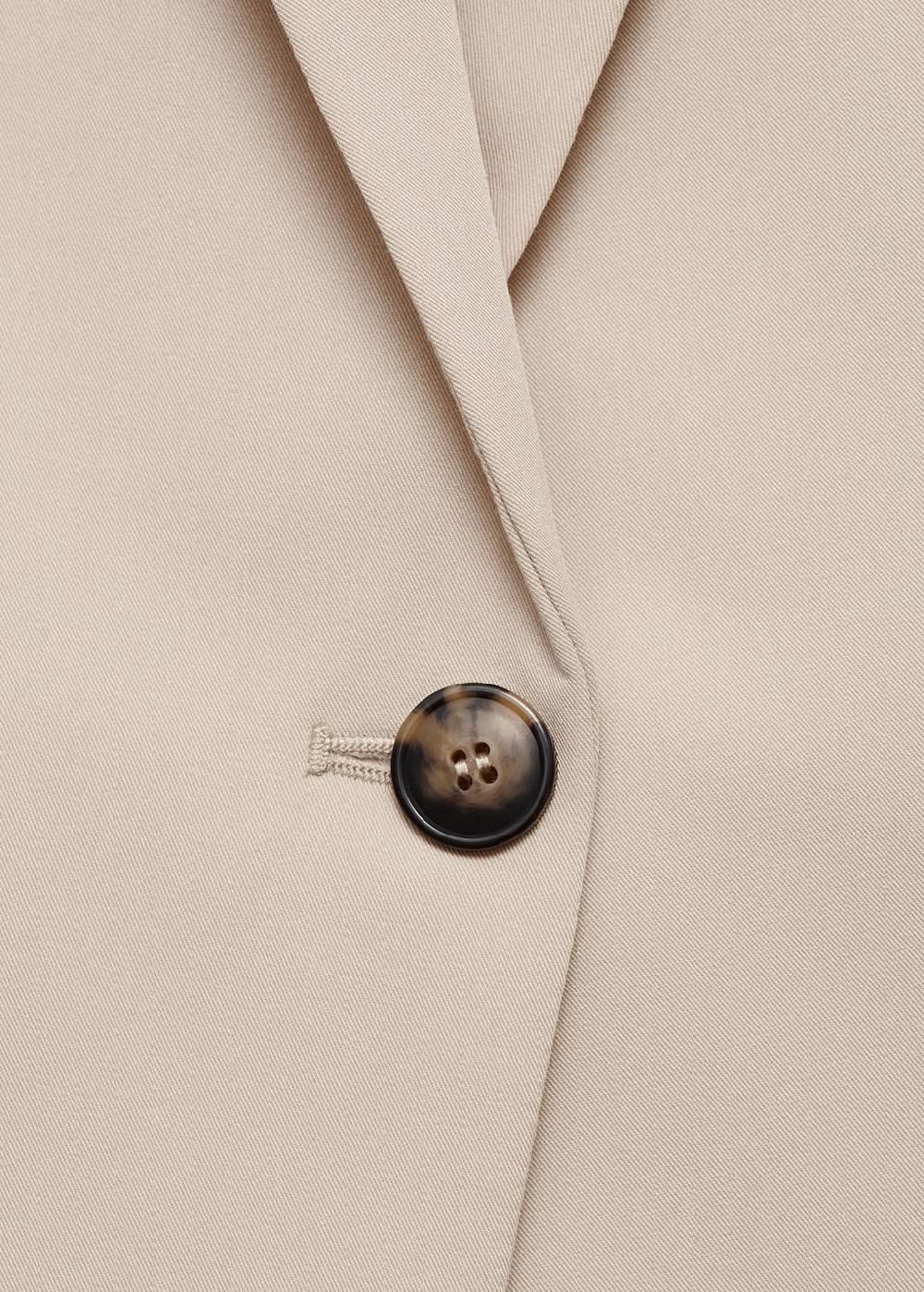 Mango Taillierter Anzug-Blazer Neueste Stile