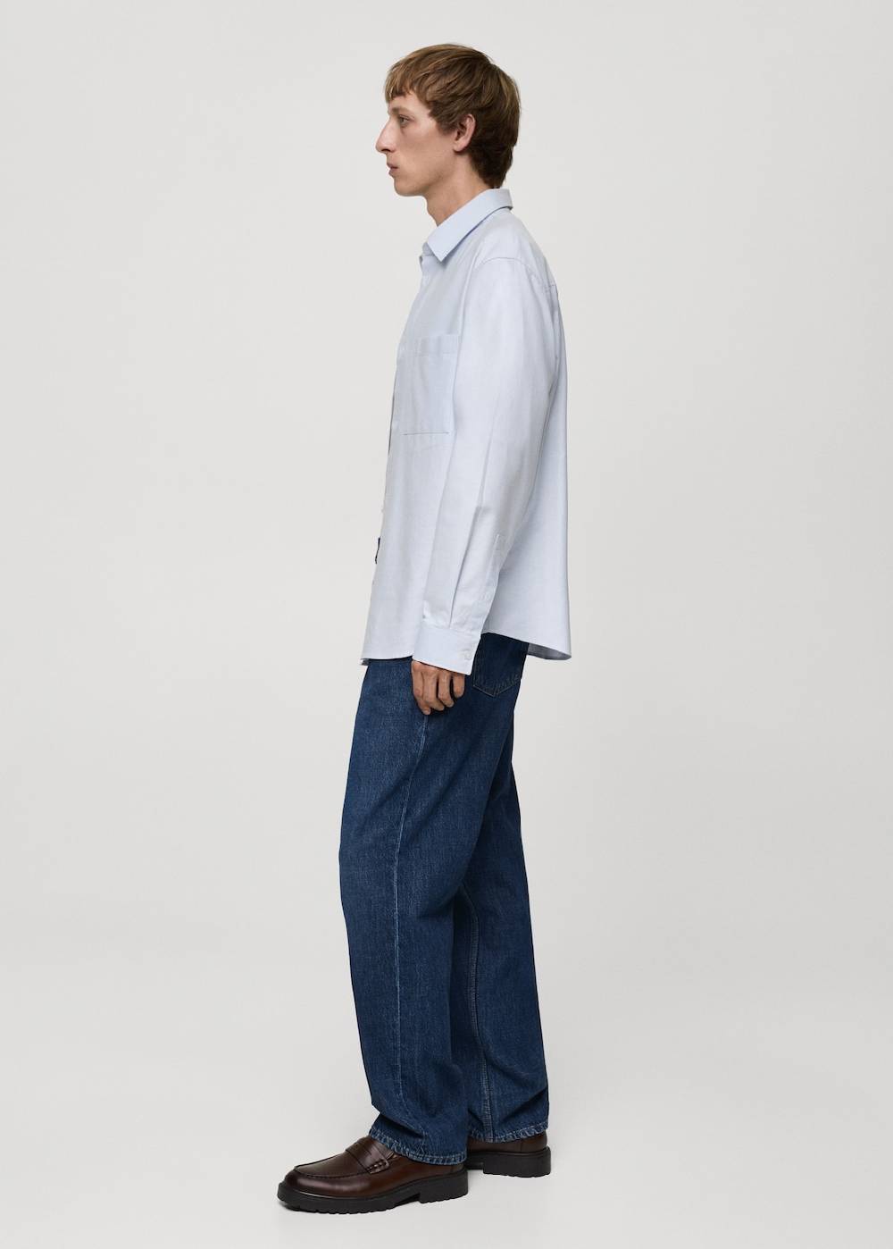 Mango Regular Fit-Hemd aus Oxfordgewebe Rabatte dieses Monats