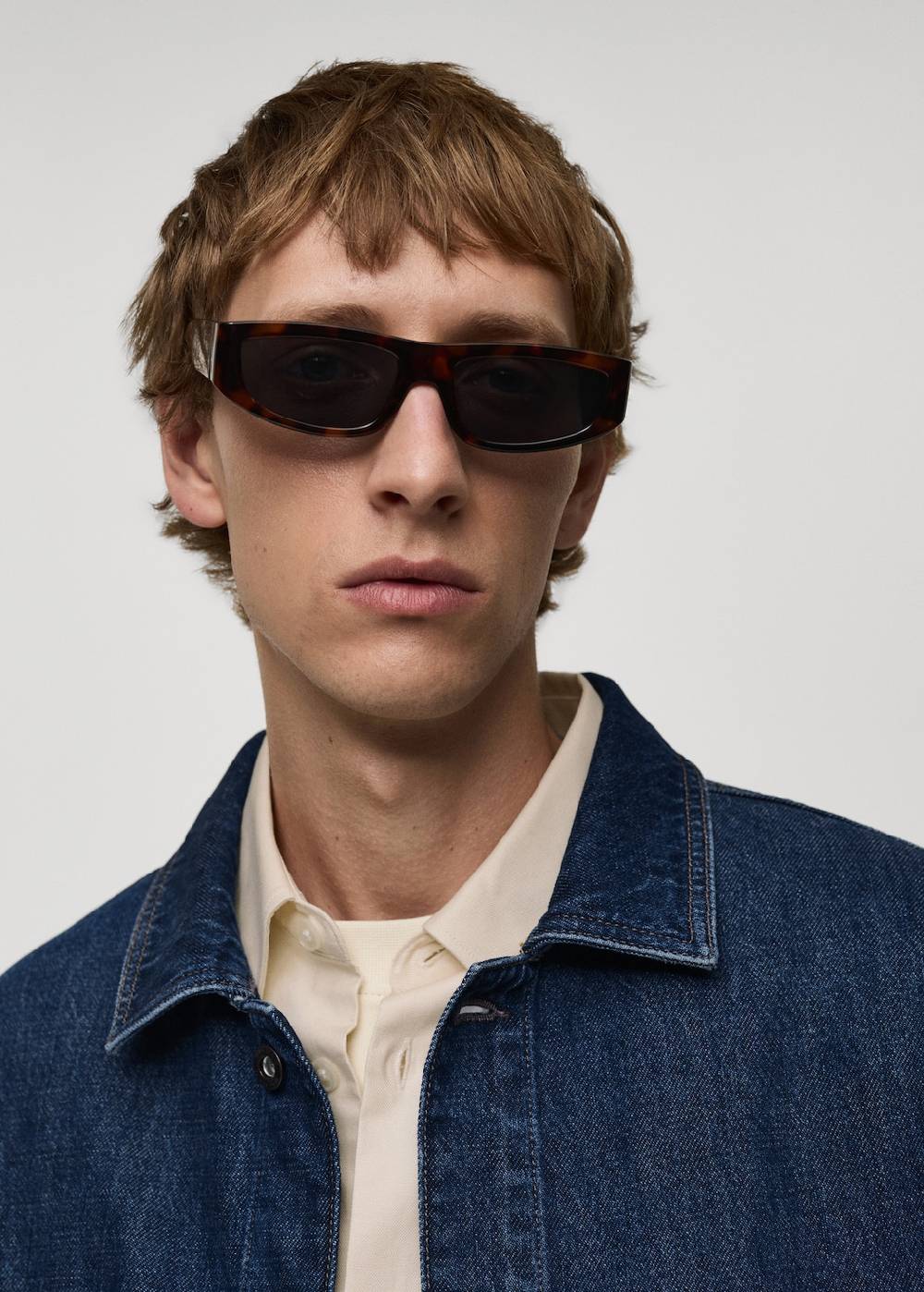 Mango Jeans-Overshirt mit Taschen Auslauf
