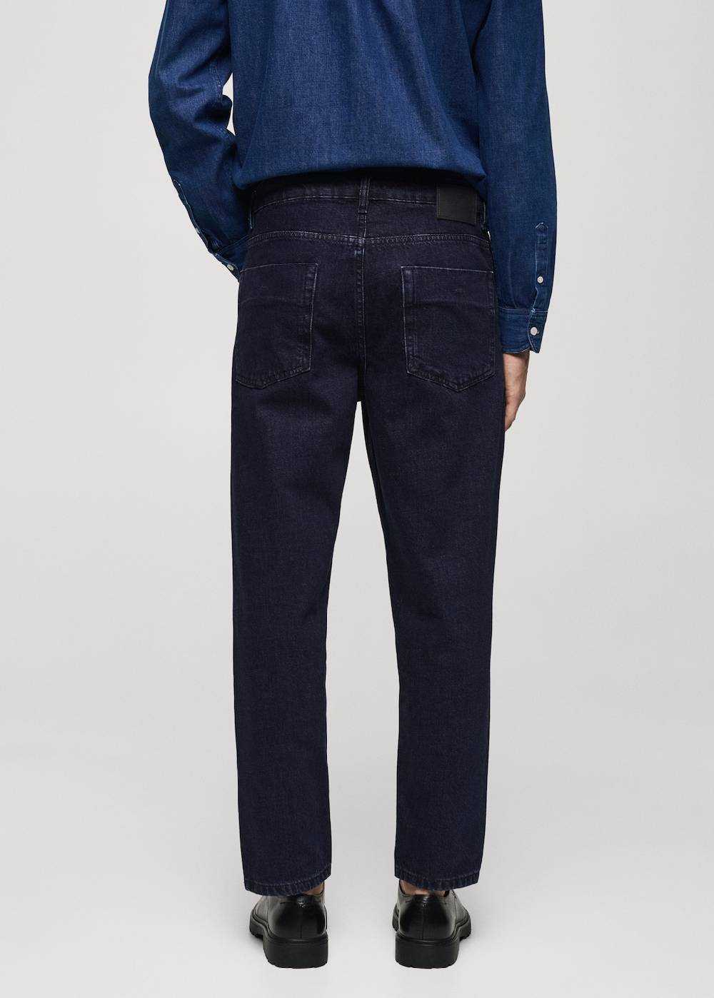 Mango Relaxed Fit-Jeans mit dunkler Waschung Hotsell