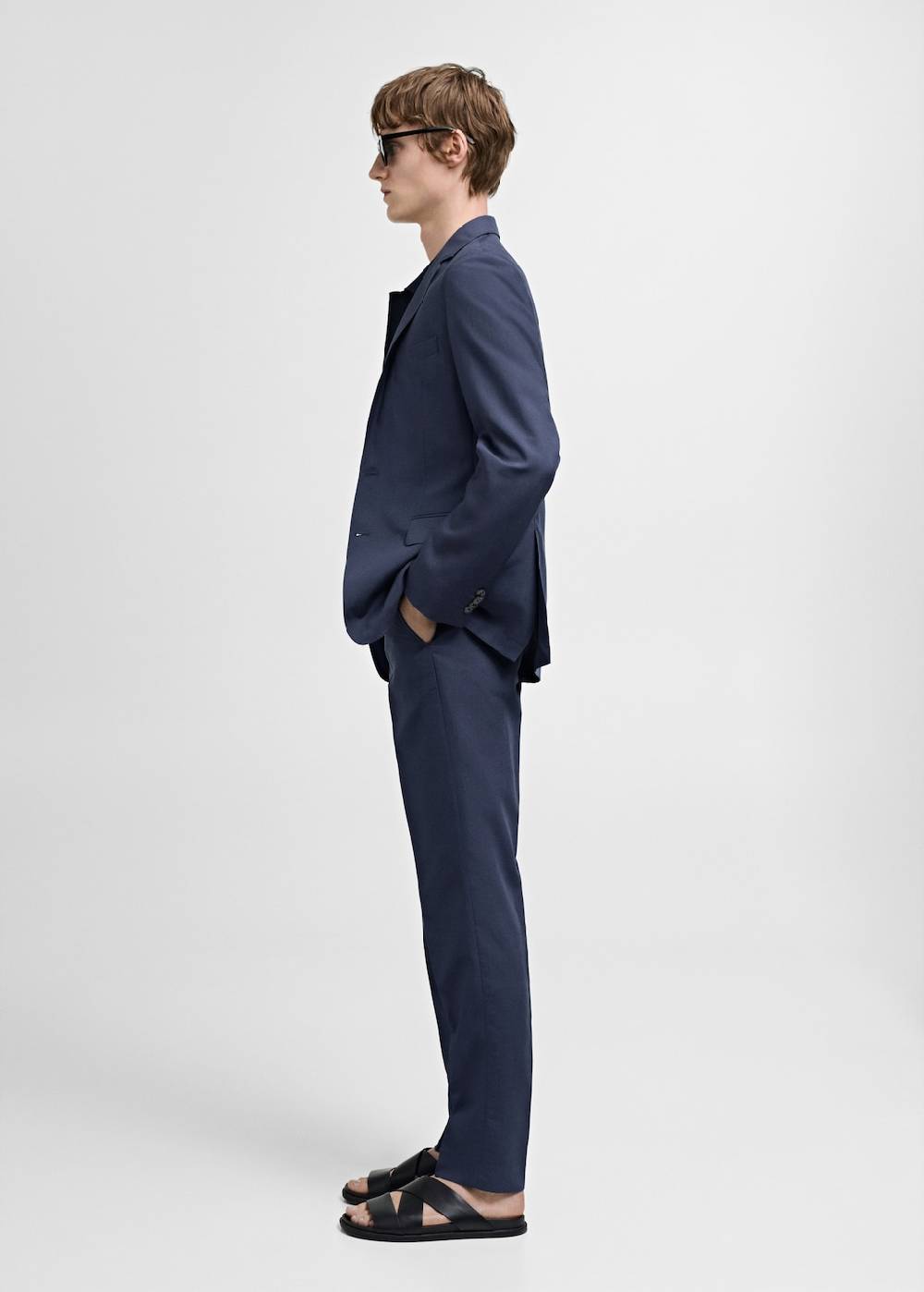 Mango Slim Fit-Anzugsakko aus Stretchbaumwolle Rabatt