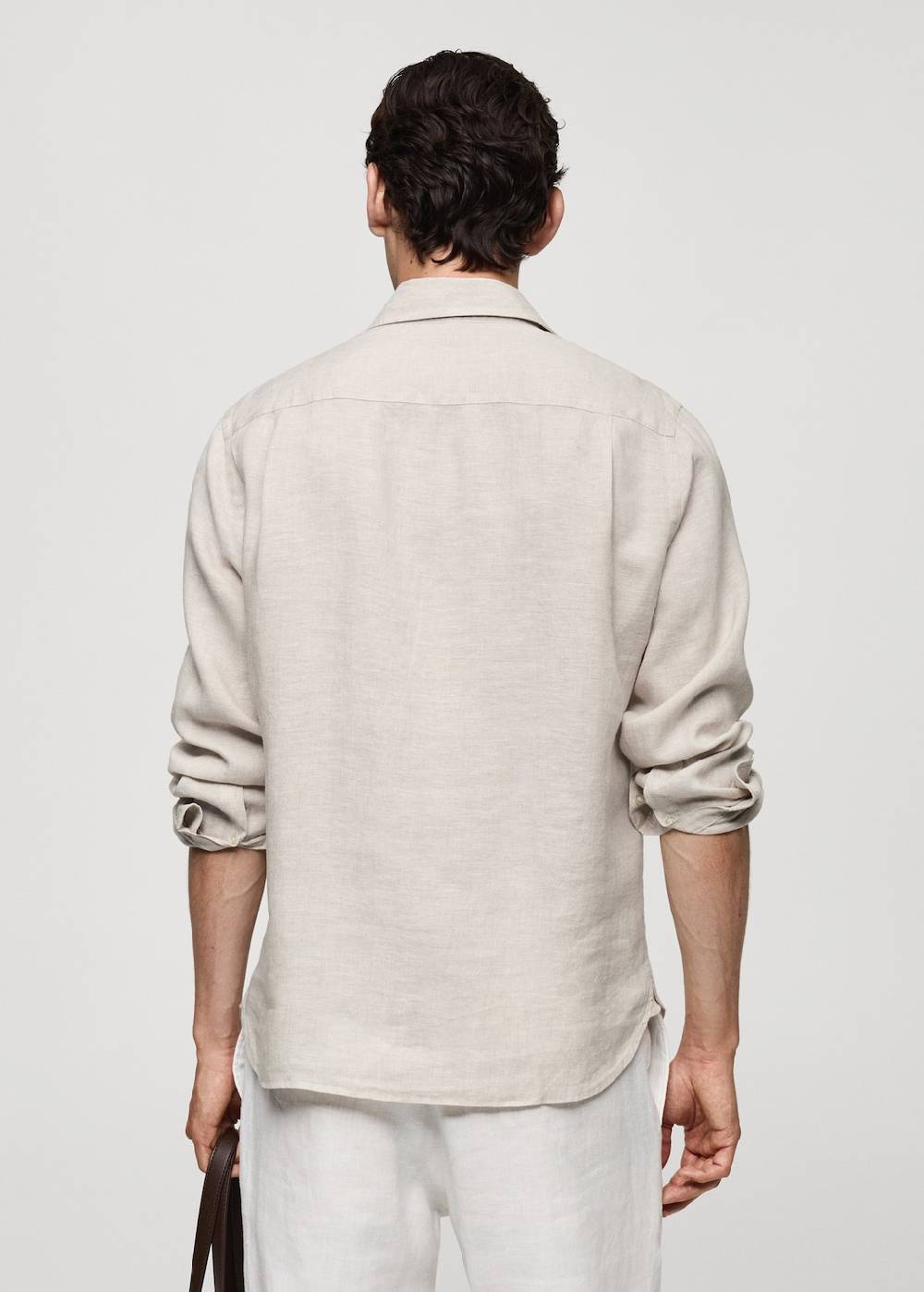 Mango Classic-Fit-Hemd aus 100 % Leinen Günstig kaufen