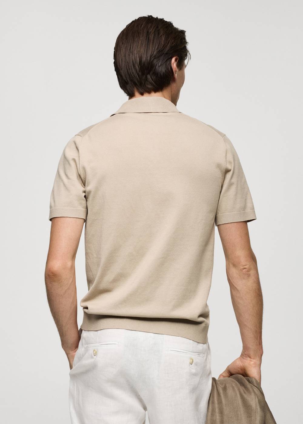 Mango Feinstrick-Poloshirt Saisonschlussverkauf