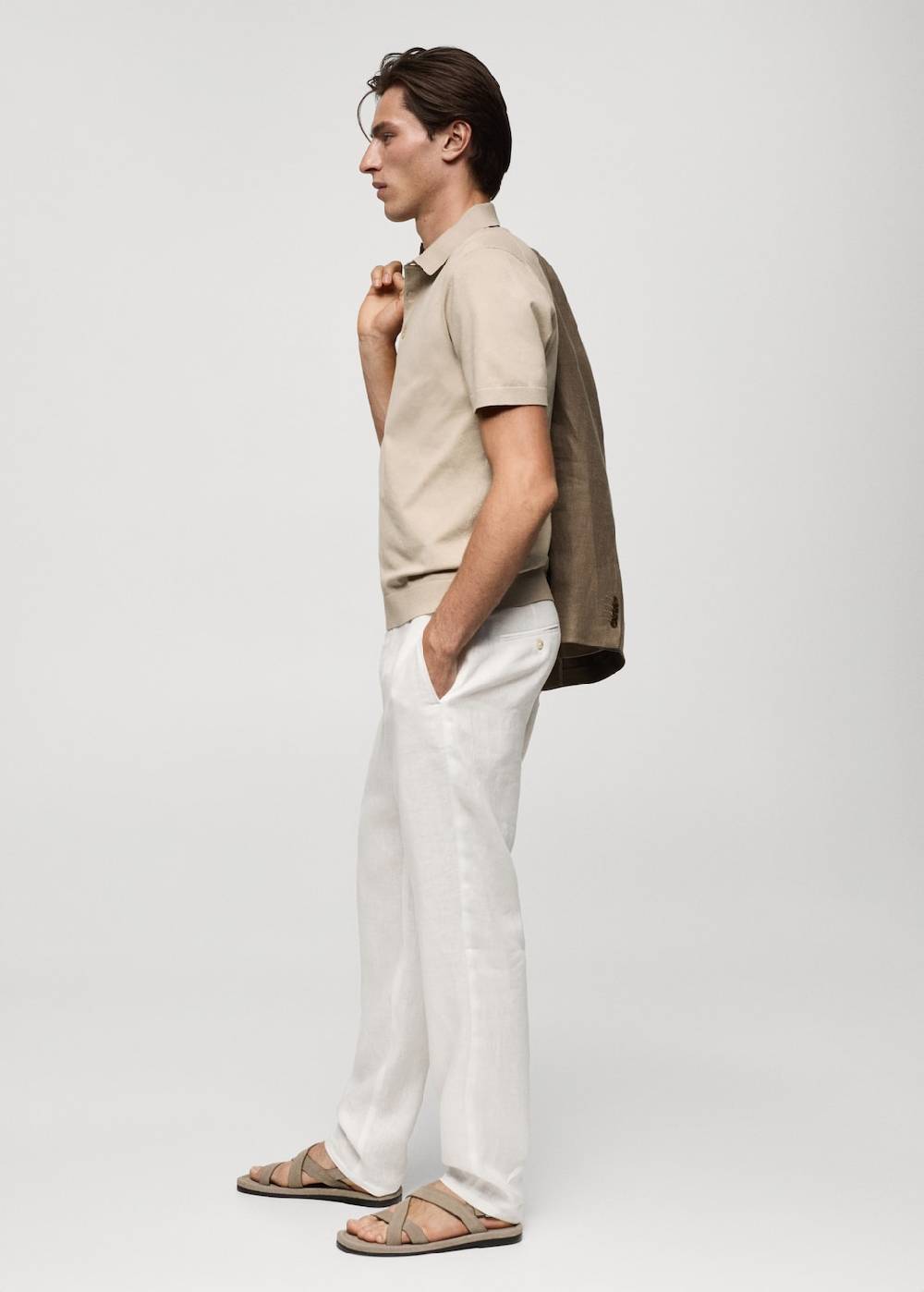 Mango Feinstrick-Poloshirt Saisonschlussverkauf