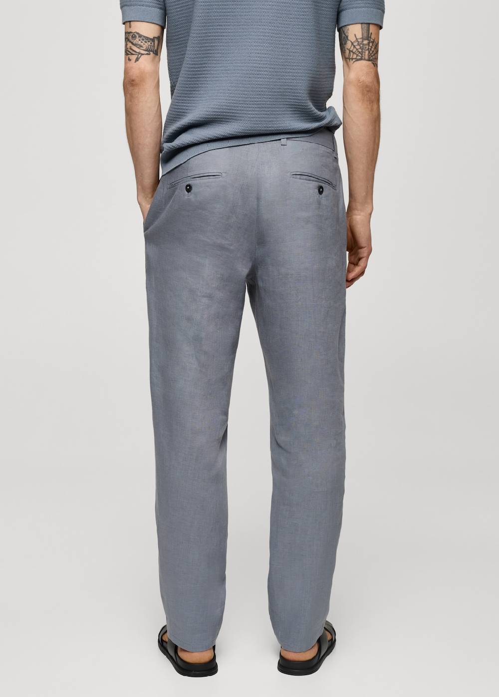 Mango Slim Fit-Hose aus 100 % Leinen Osterangebot