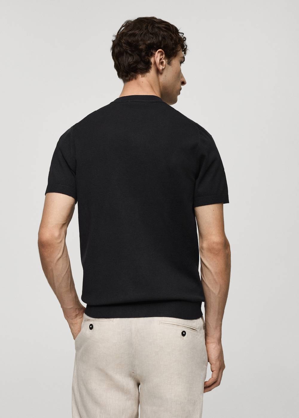 Mango Shirt aus Feinstrick Neueste Mode