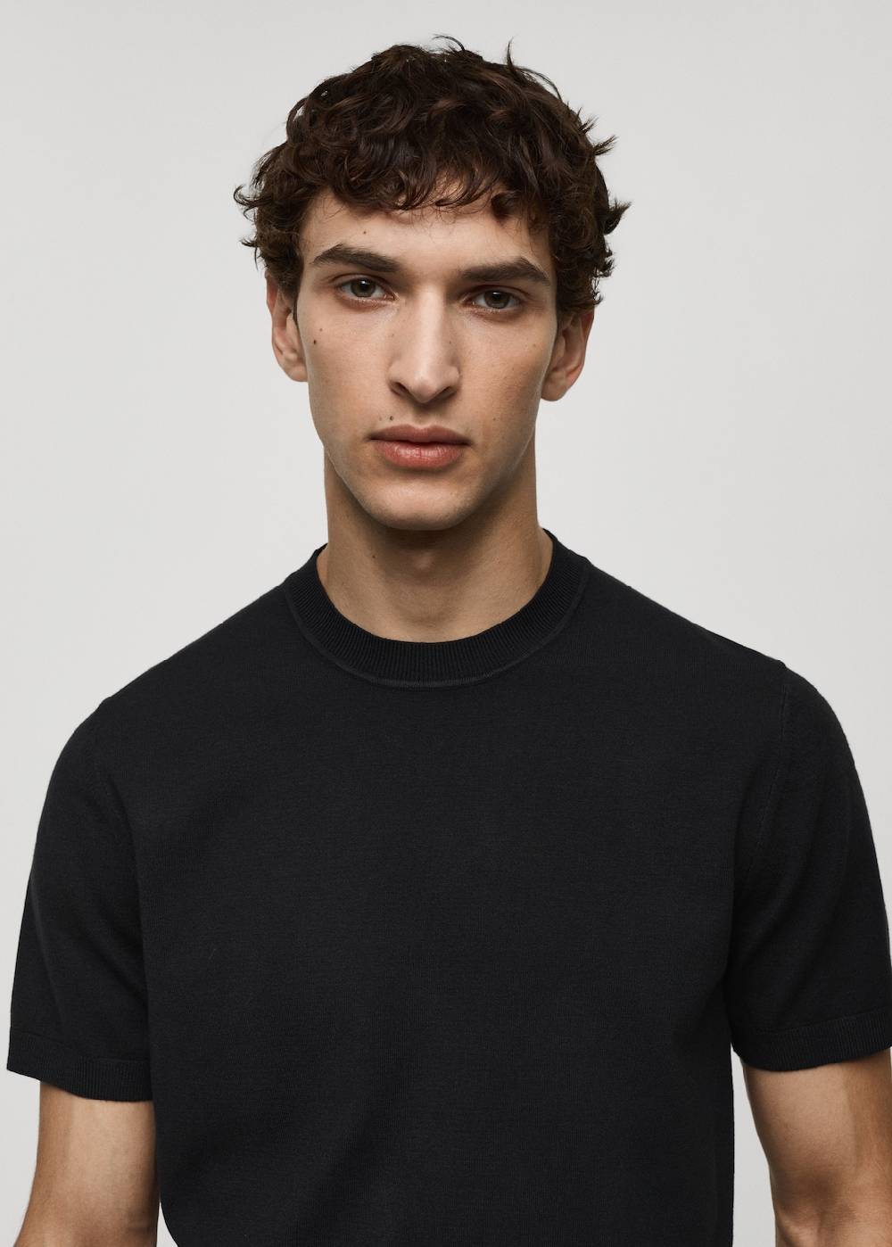 Mango Shirt aus Feinstrick Neueste Mode