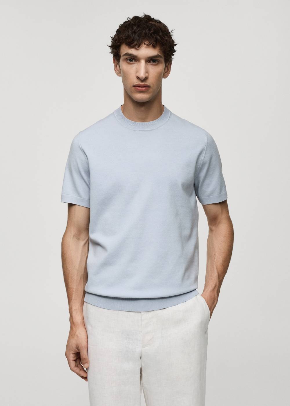 Mango Shirt aus Feinstrick