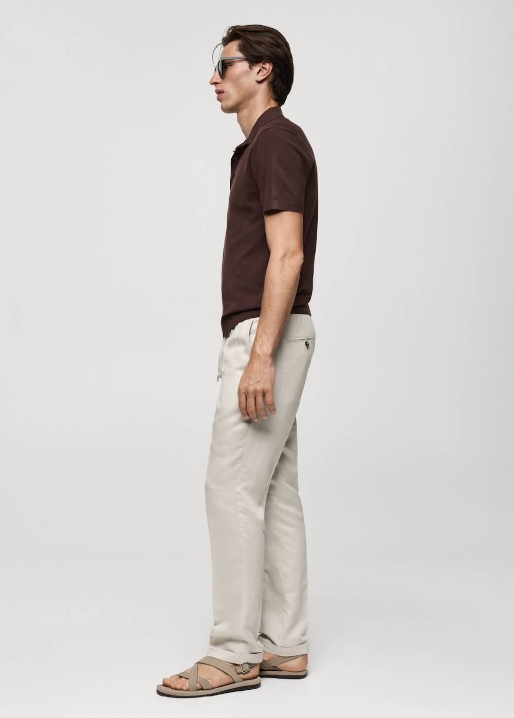 Mango Feinstrick-Poloshirt Neuheiten