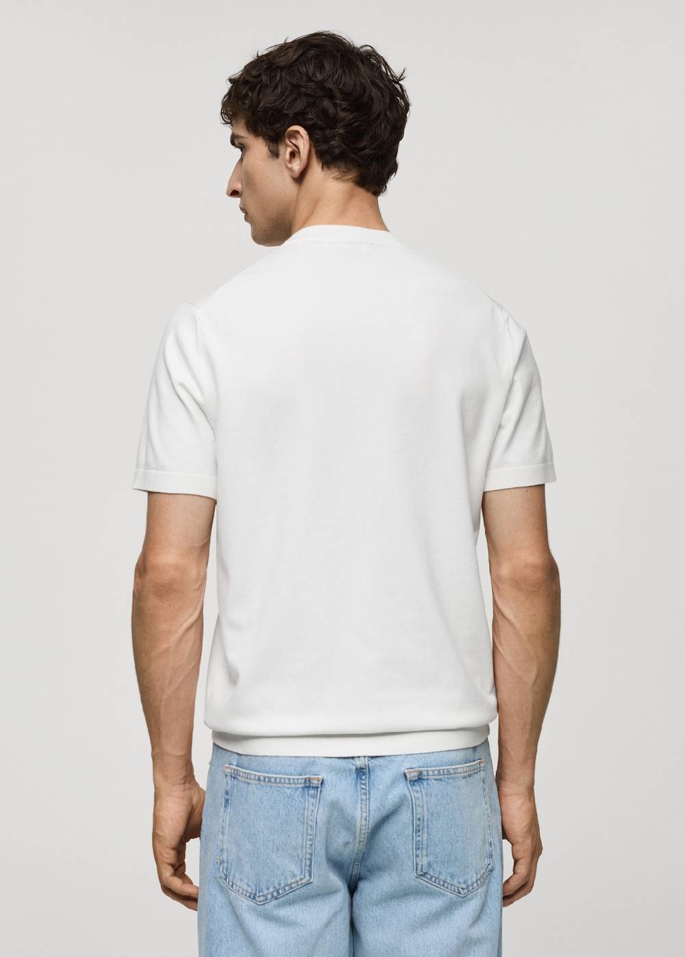 Mango Shirt aus Feinstrick Speichern exportieren