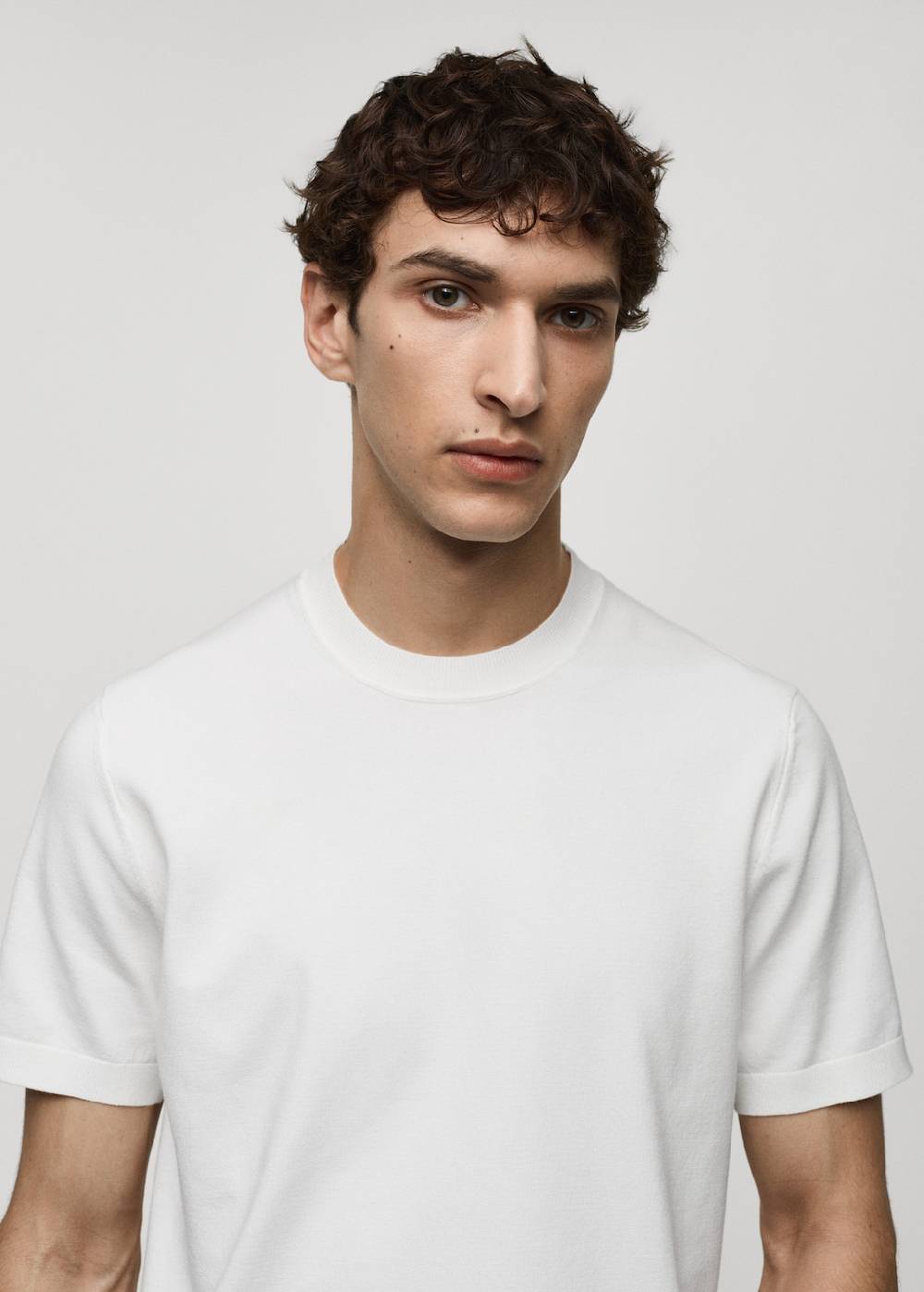 Mango Shirt aus Feinstrick Speichern exportieren