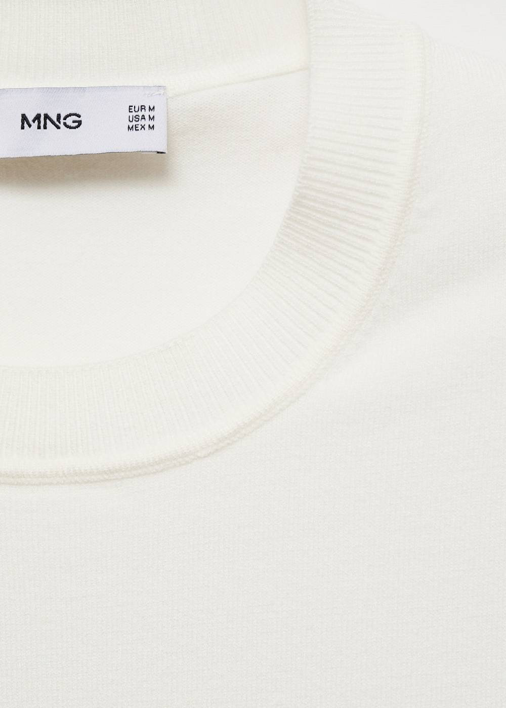 Mango Shirt aus Feinstrick Speichern exportieren
