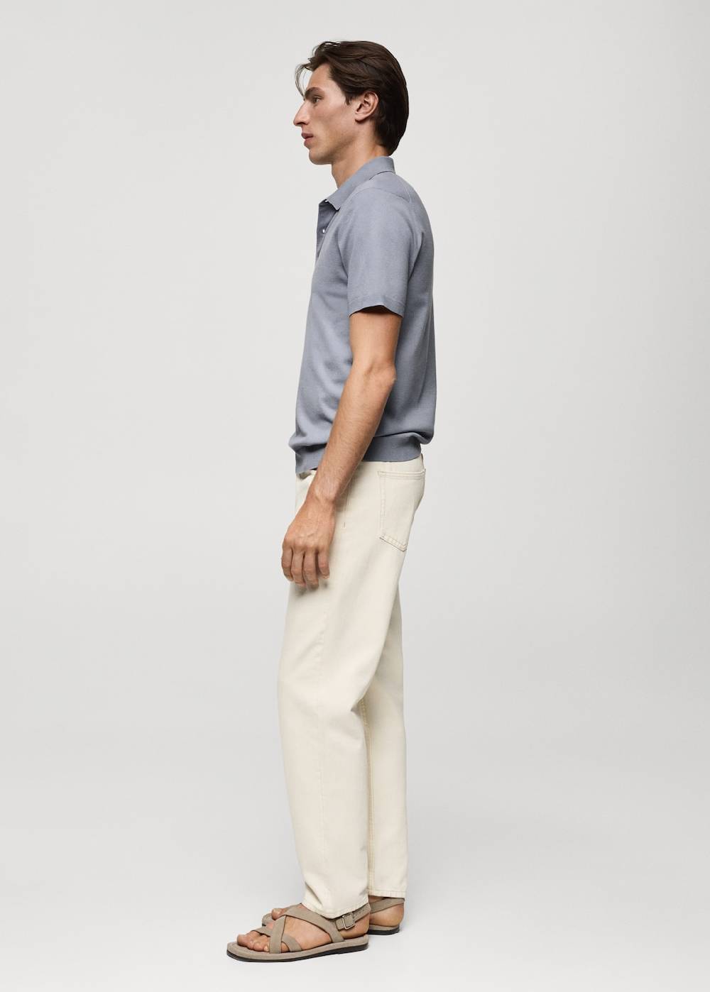 Mango Feinstrick-Poloshirt 50% Rabatt für begrenzte Zeit