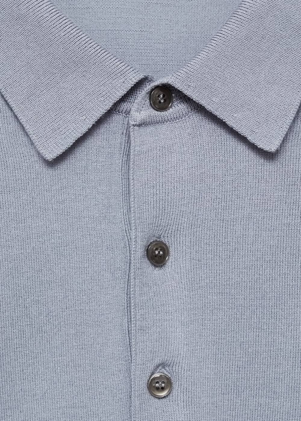Mango Feinstrick-Poloshirt 50% Rabatt für begrenzte Zeit
