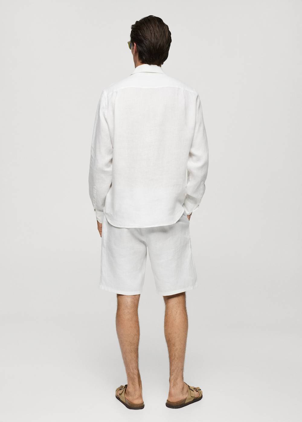 Mango Classic-Fit-Hemd aus 100 % Leinen 2025