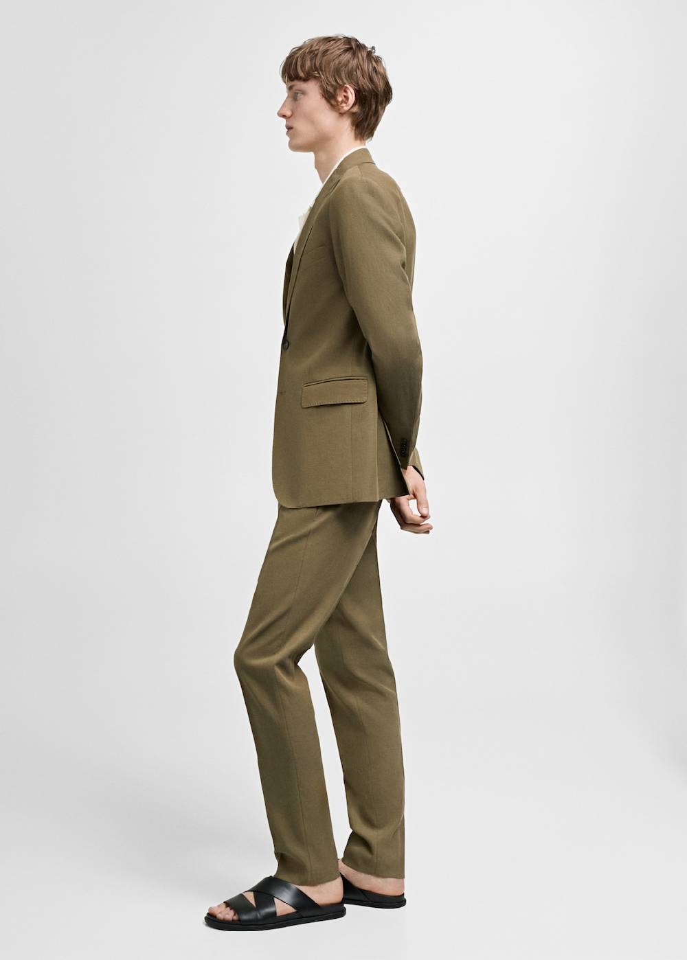 Mango Slim-Fit-Anzugjacke aus Tencel-Mischung Online