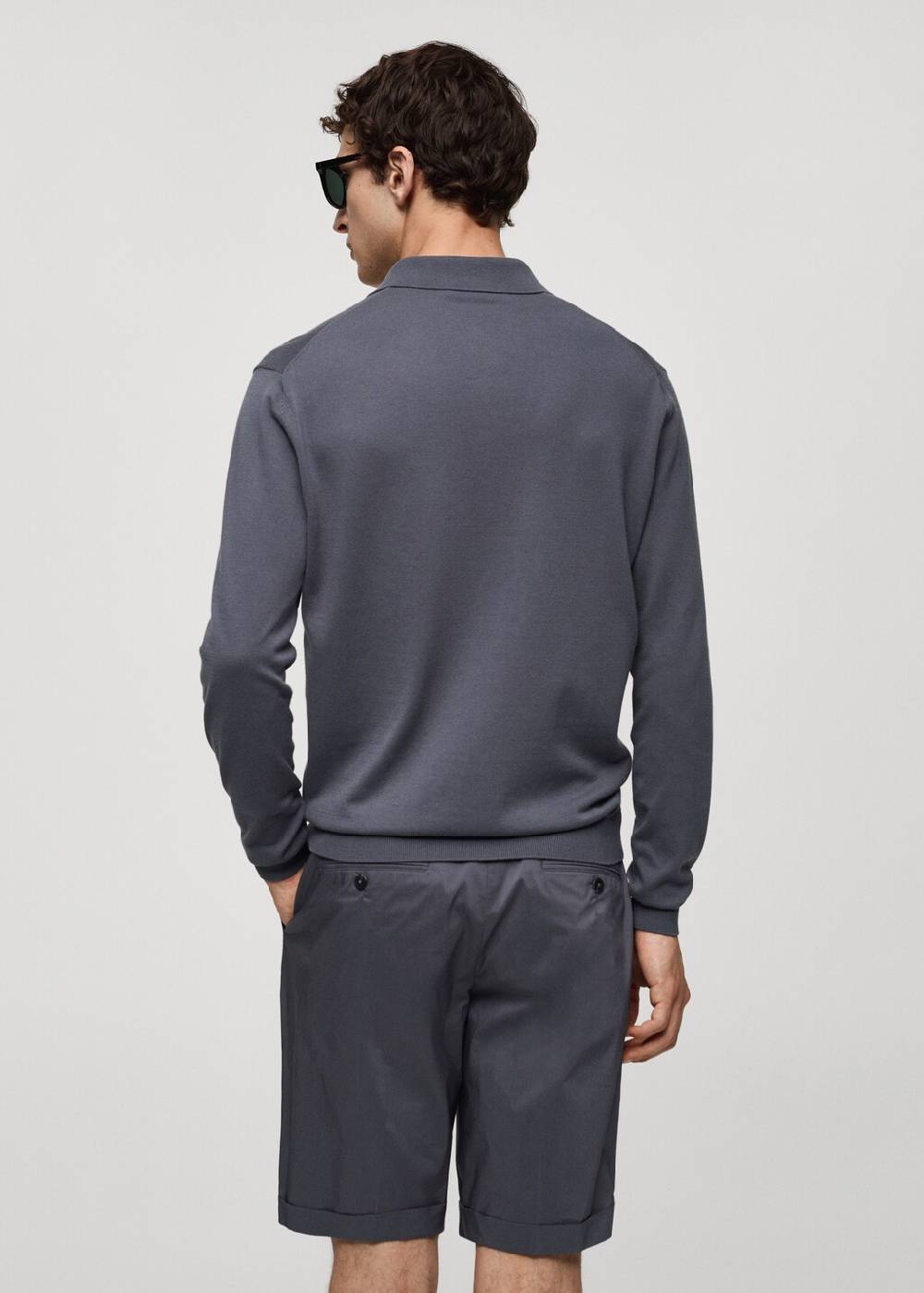 Mango Strick-Poloshirt aus 100 % Baumwolle Hotsell