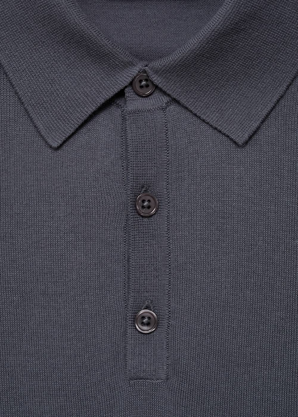 Mango Strick-Poloshirt aus 100 % Baumwolle Hotsell