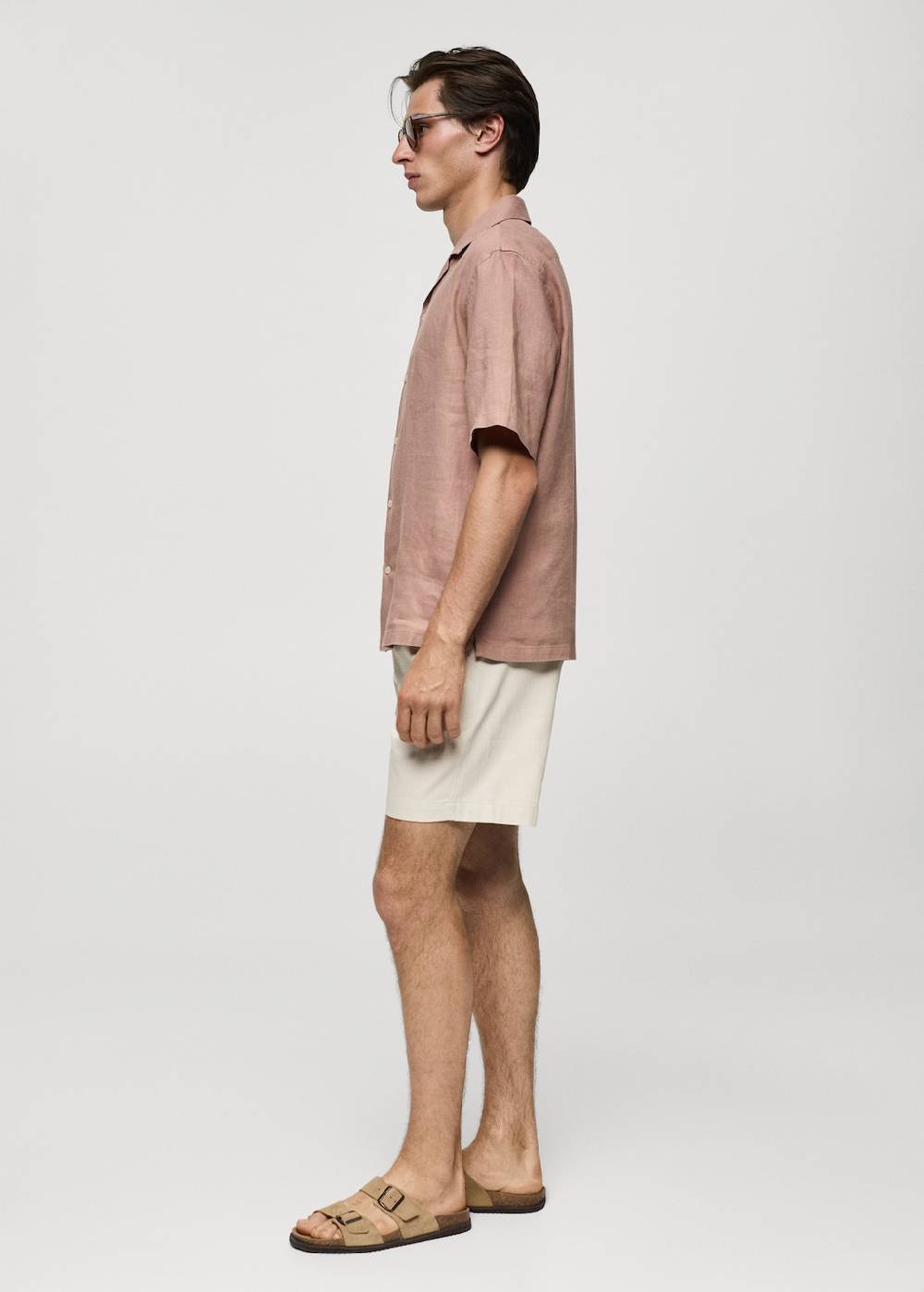Mango Regular Fit-Hemd aus 100 % Leinen Fabrikpreis