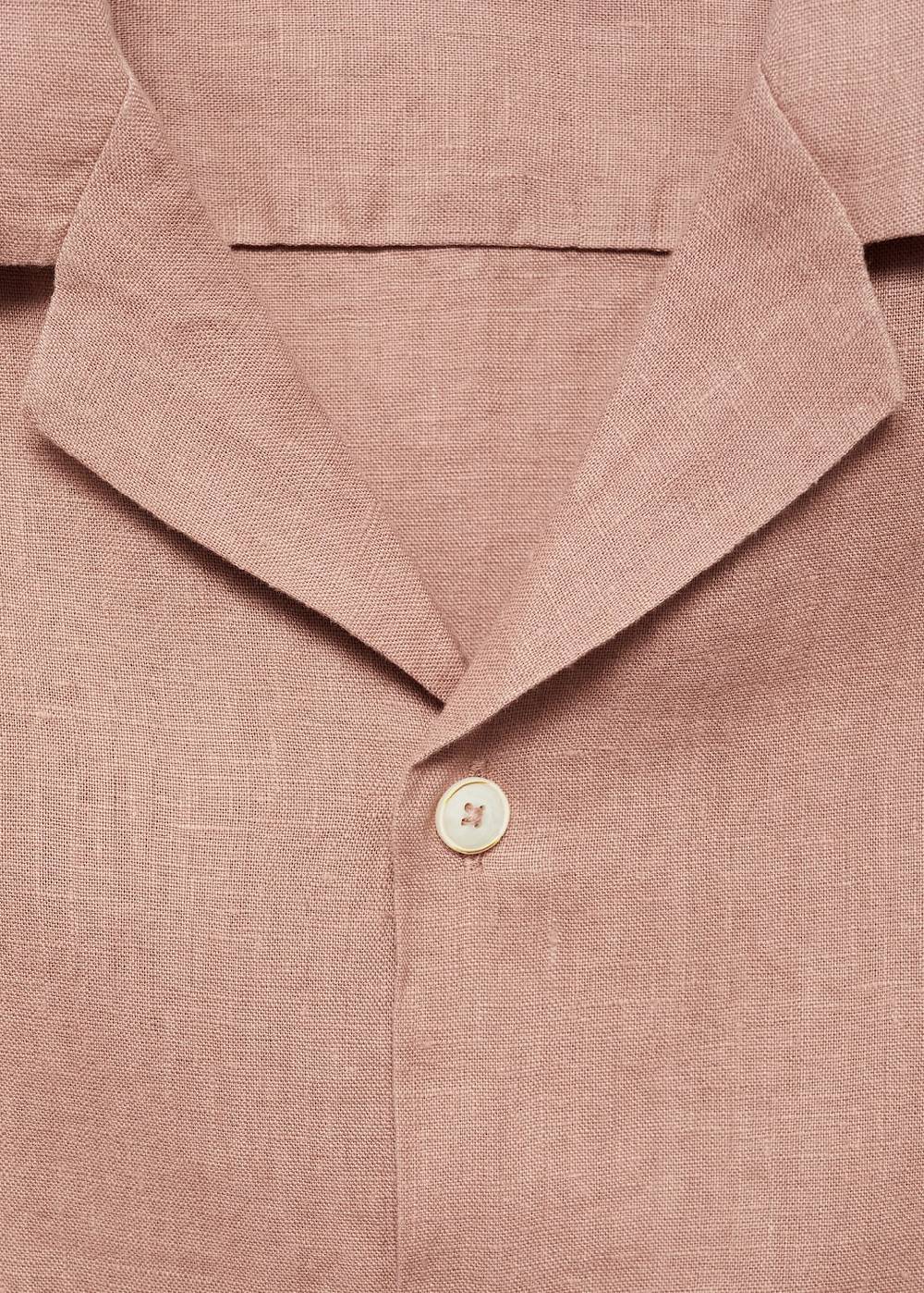 Mango Regular Fit-Hemd aus 100 % Leinen Fabrikpreis