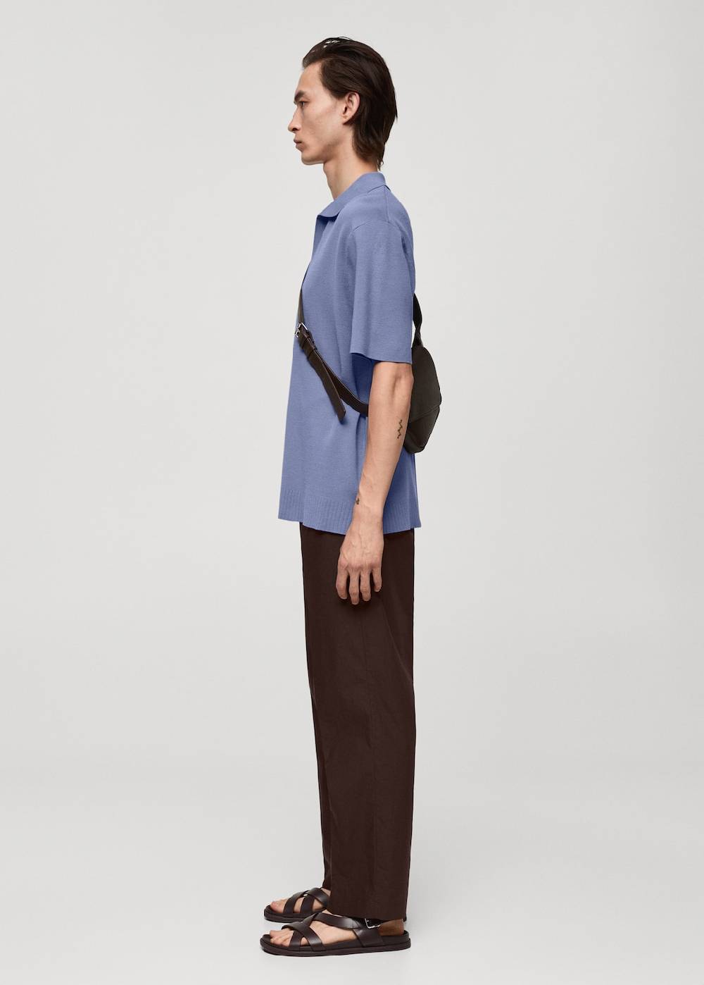 Mango Regular Fit-Hose aus 100 % Baumwolle Günstig kaufen