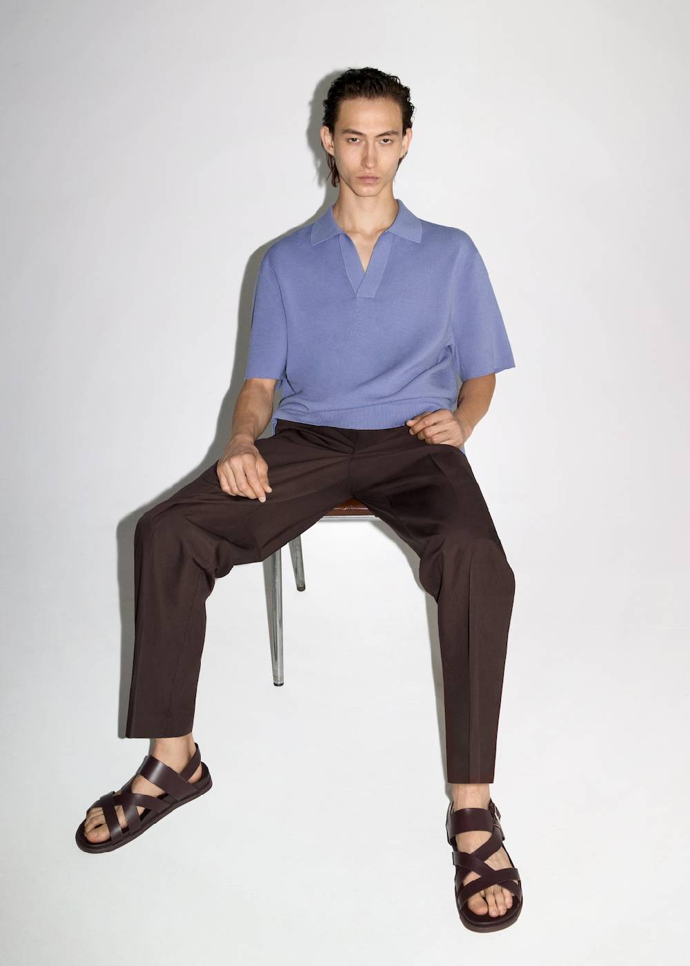 Mango Regular Fit-Hose aus 100 % Baumwolle Günstig kaufen