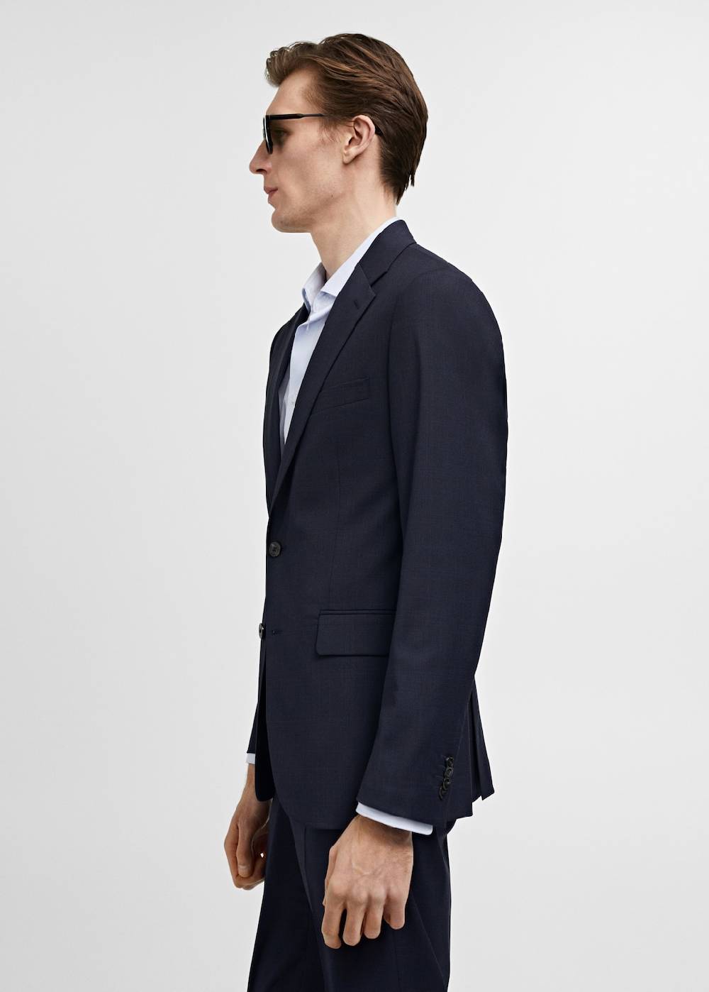 Mango Slim Fit-Anzugsakko aus Stretchbaumwolle Weihnachtsangebot
