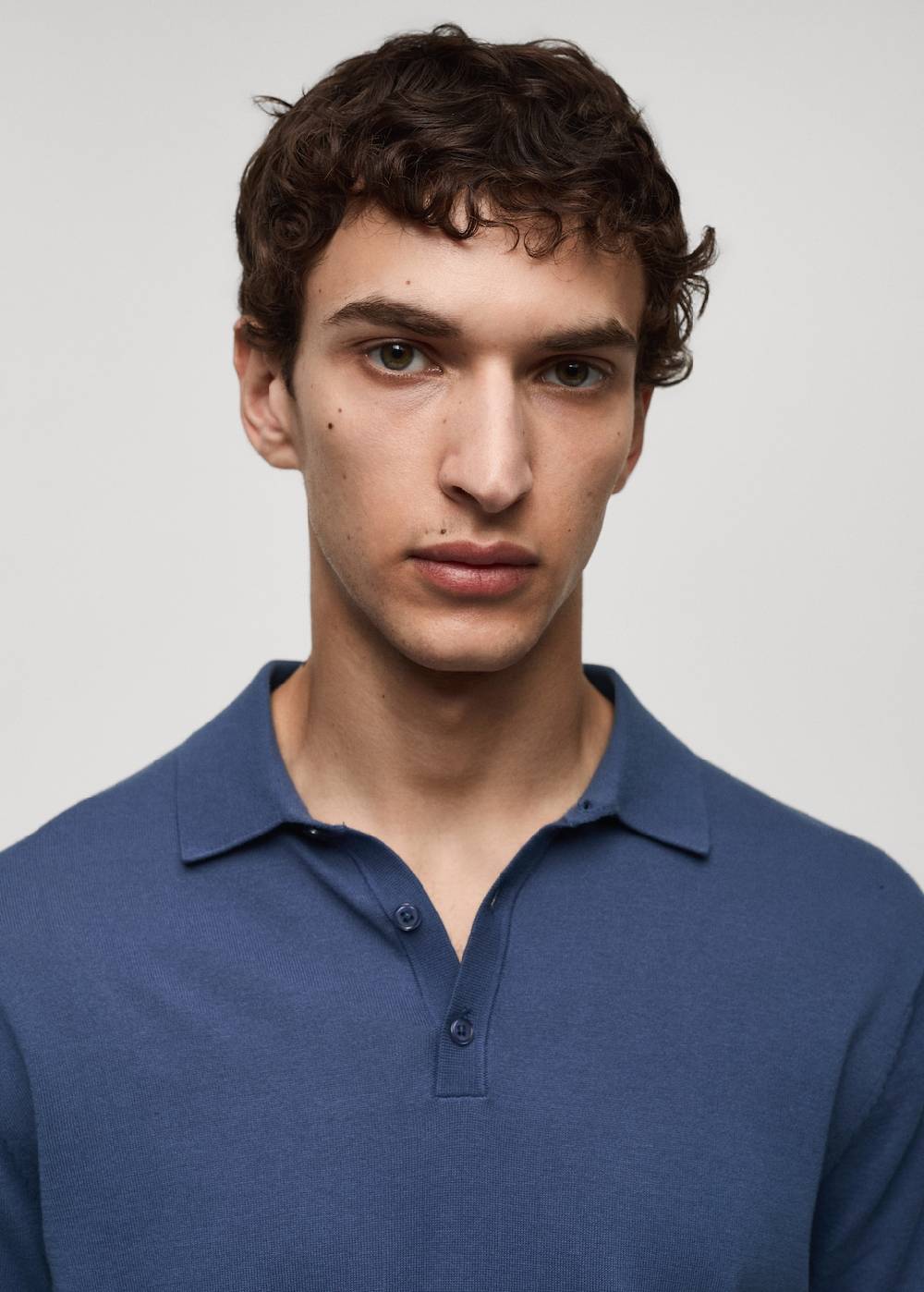 Mango Strick-Poloshirt aus 100 % Baumwolle Muttertagsangebot
