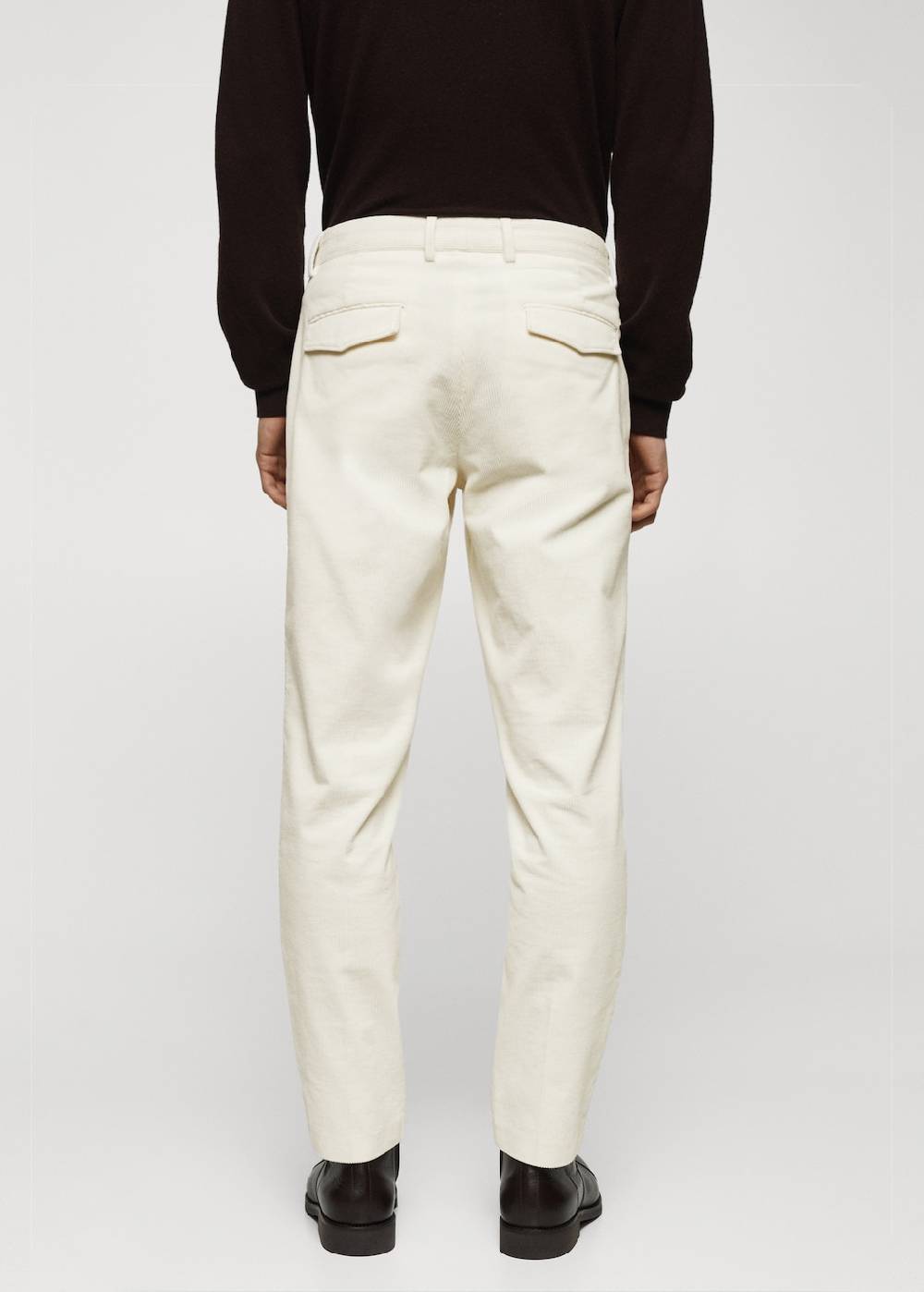 Mango Bundfaltenhose aus Cord Blitzangebot