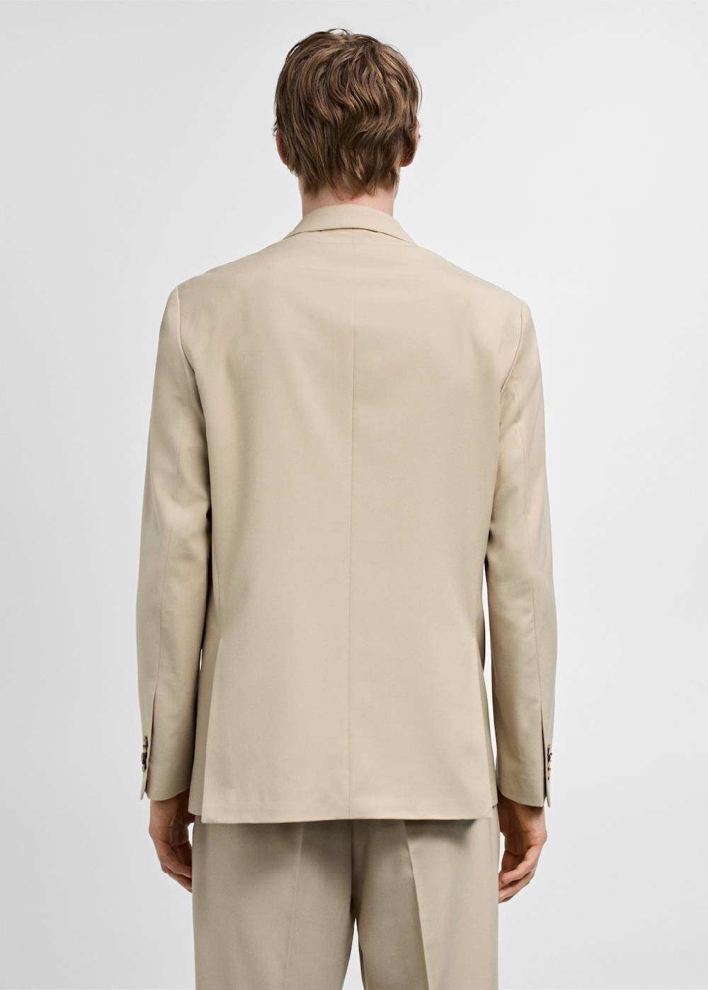Mango Zweireihiges Regular Fit-Anzugsakko Super Sparpreis