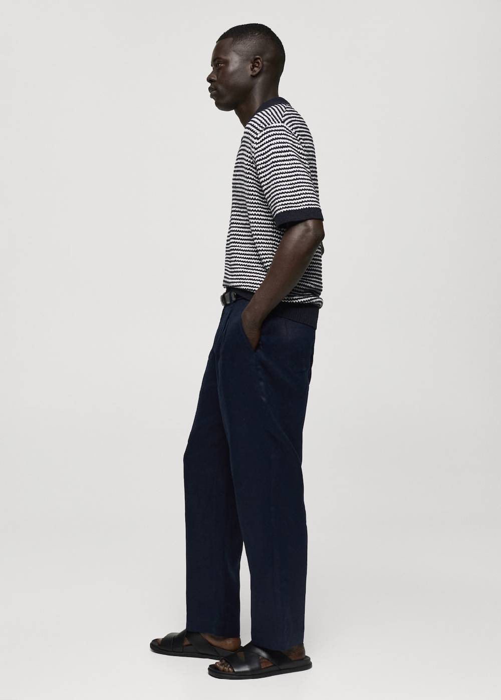 Mango Relaxed-Fit-Hose aus 100 % Leinen Zeitbegrenzte Promotion