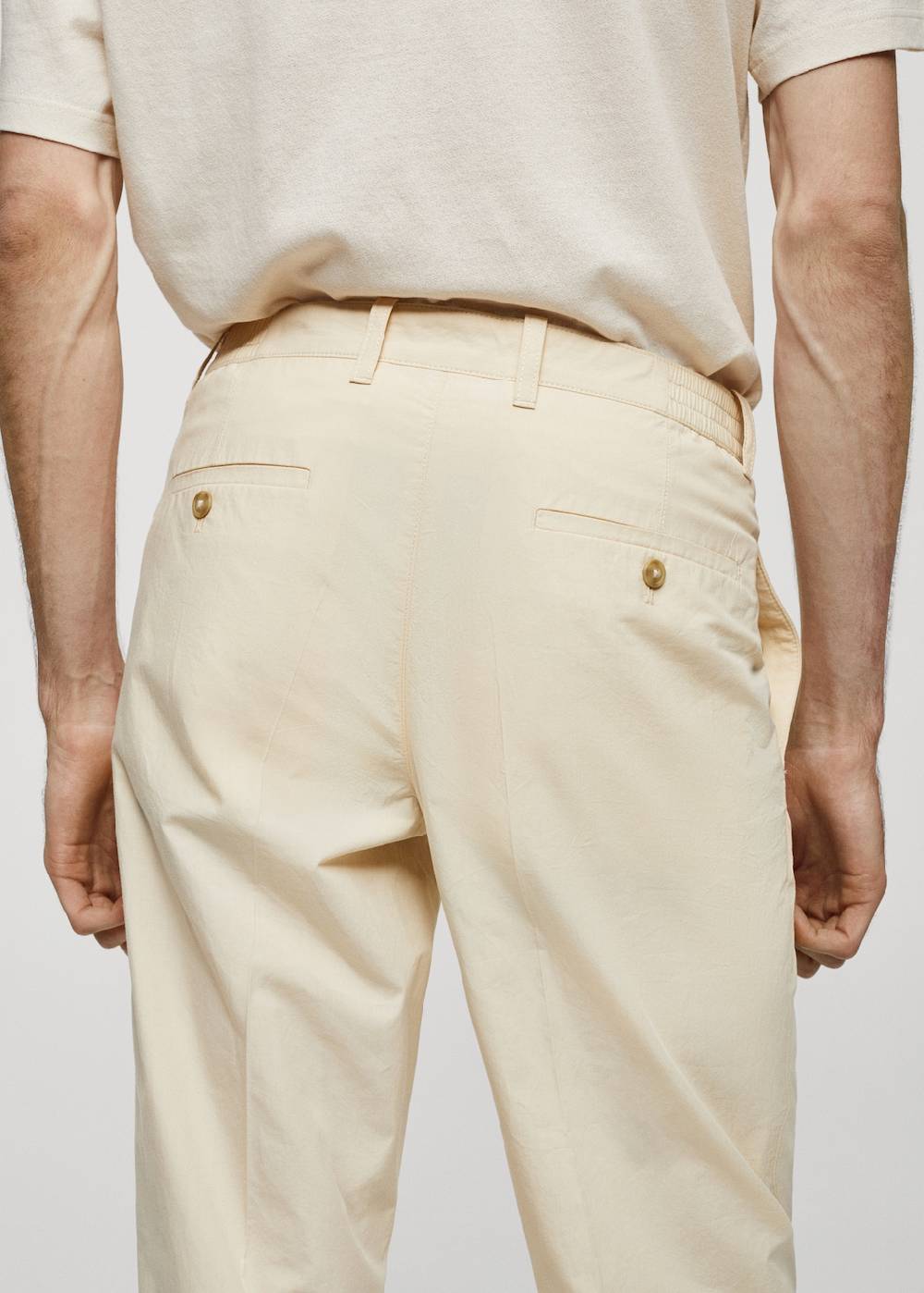 Mango Slim-Fit-Hose aus 100 % Baumwolle Bis zu 60% Rabatt
