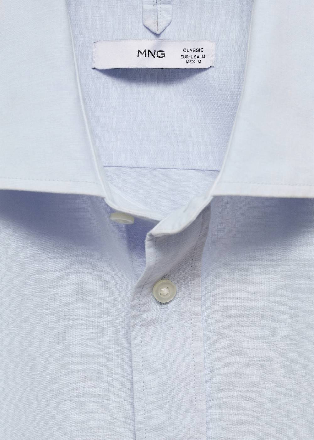 Mango Classic Fit-Leinenhemd Bis zu 65% Rabatt