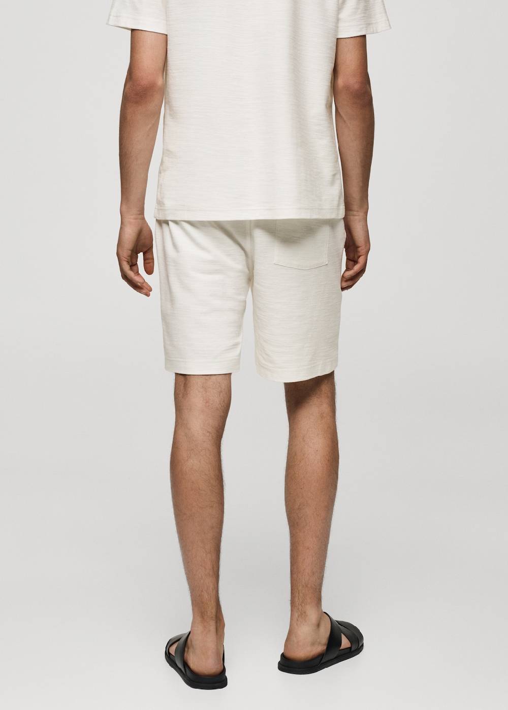 Mango Baumwoll-Bermudashorts mit Kordelzug Bis zu 55% Rabatt