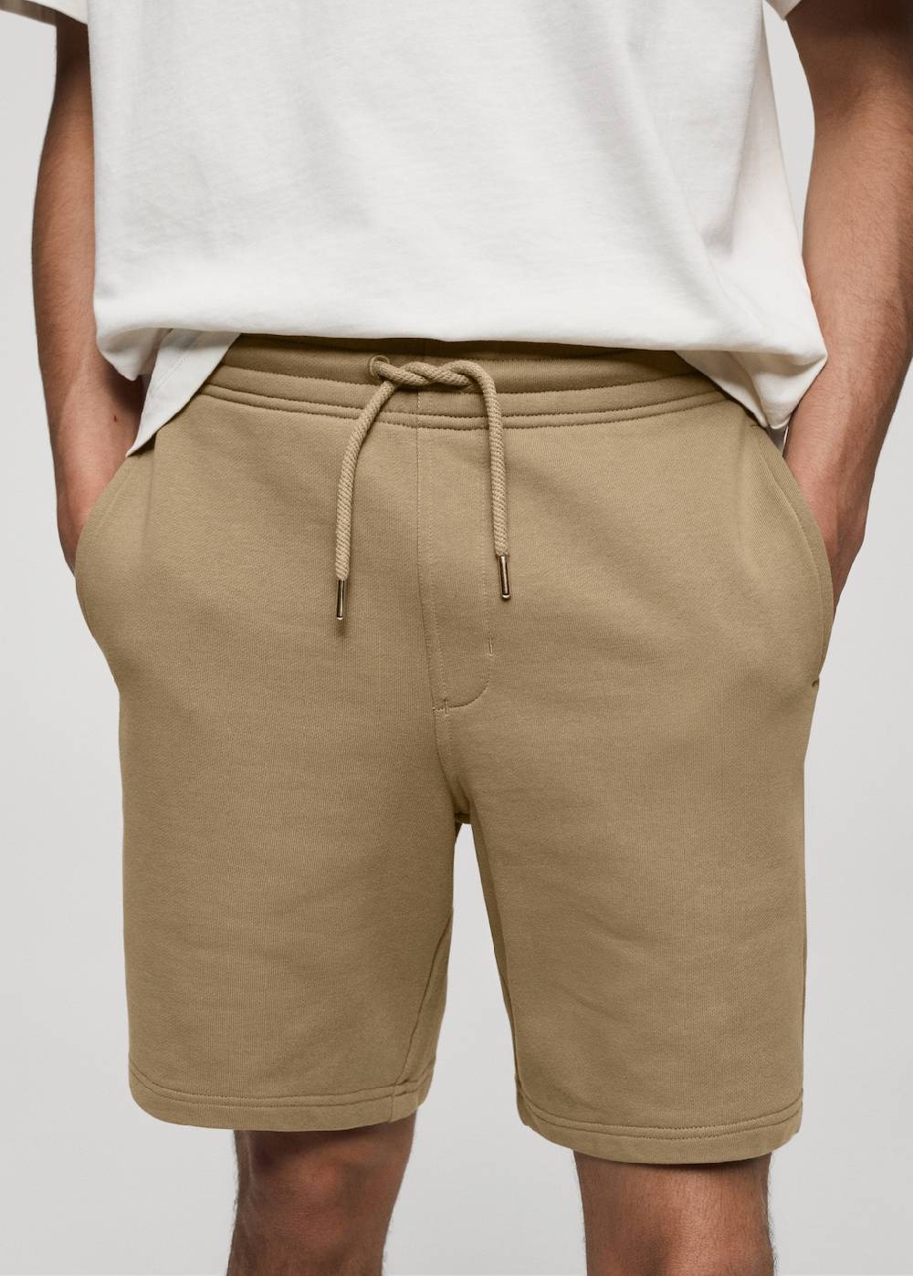 Mango Bermudashorts im Jogger-Stil aus Baumwolle Riesige Rabatte