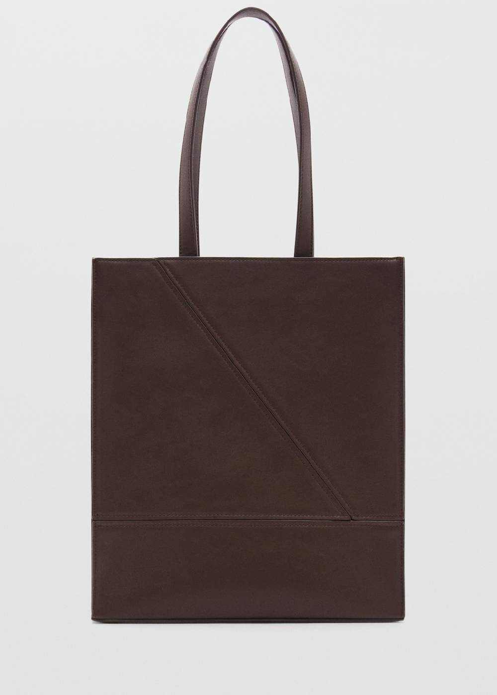 Mango Tote-Bag mit Leder-Effekt Clearance-Verkauf