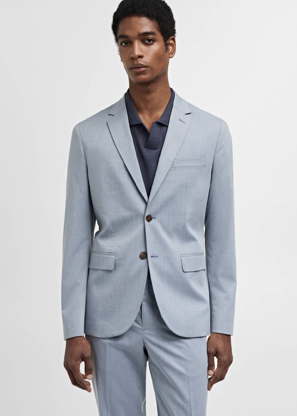 Mango Super Slim Fit-Anzugsakko aus Stretchgewebe