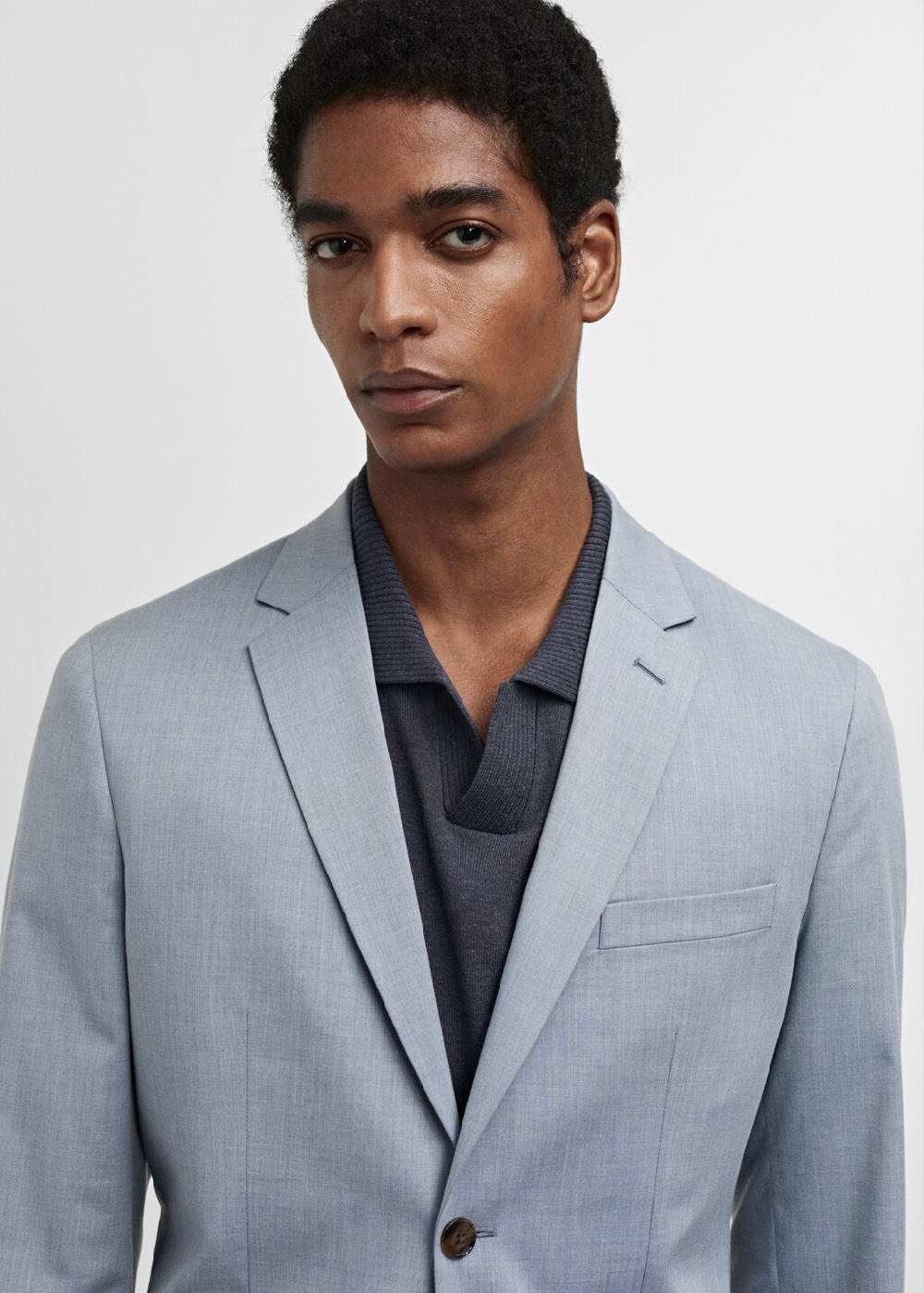 Mango Super Slim Fit-Anzugsakko aus Stretchgewebe Black Friday Preise