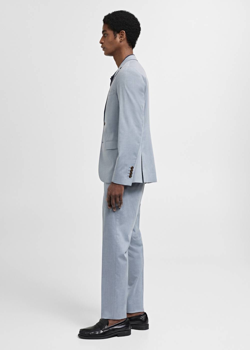 Mango Super Slim Fit-Anzugsakko aus Stretchgewebe Black Friday Preise