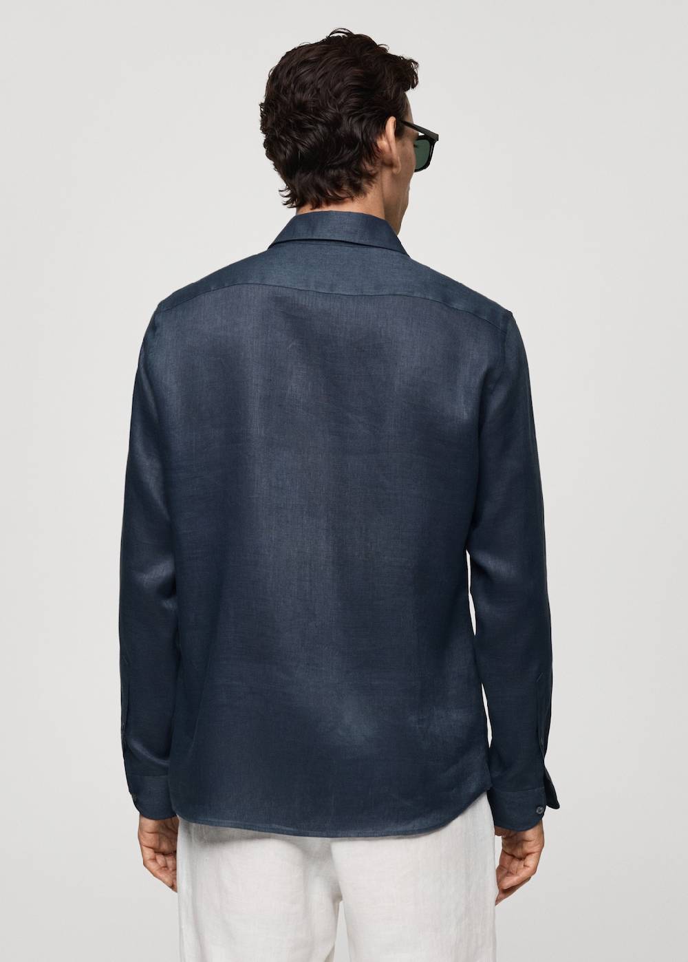 Mango Regular Fit-Hemd aus 100 % Leinen Outlet