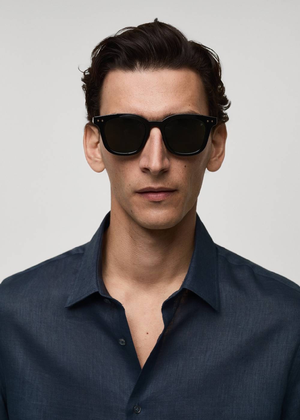 Mango Regular Fit-Hemd aus 100 % Leinen Outlet