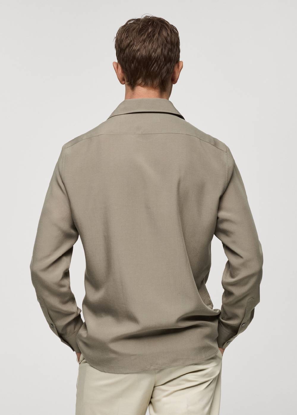 Mango Regular Fit-Hemd aus Lyocell Angebote