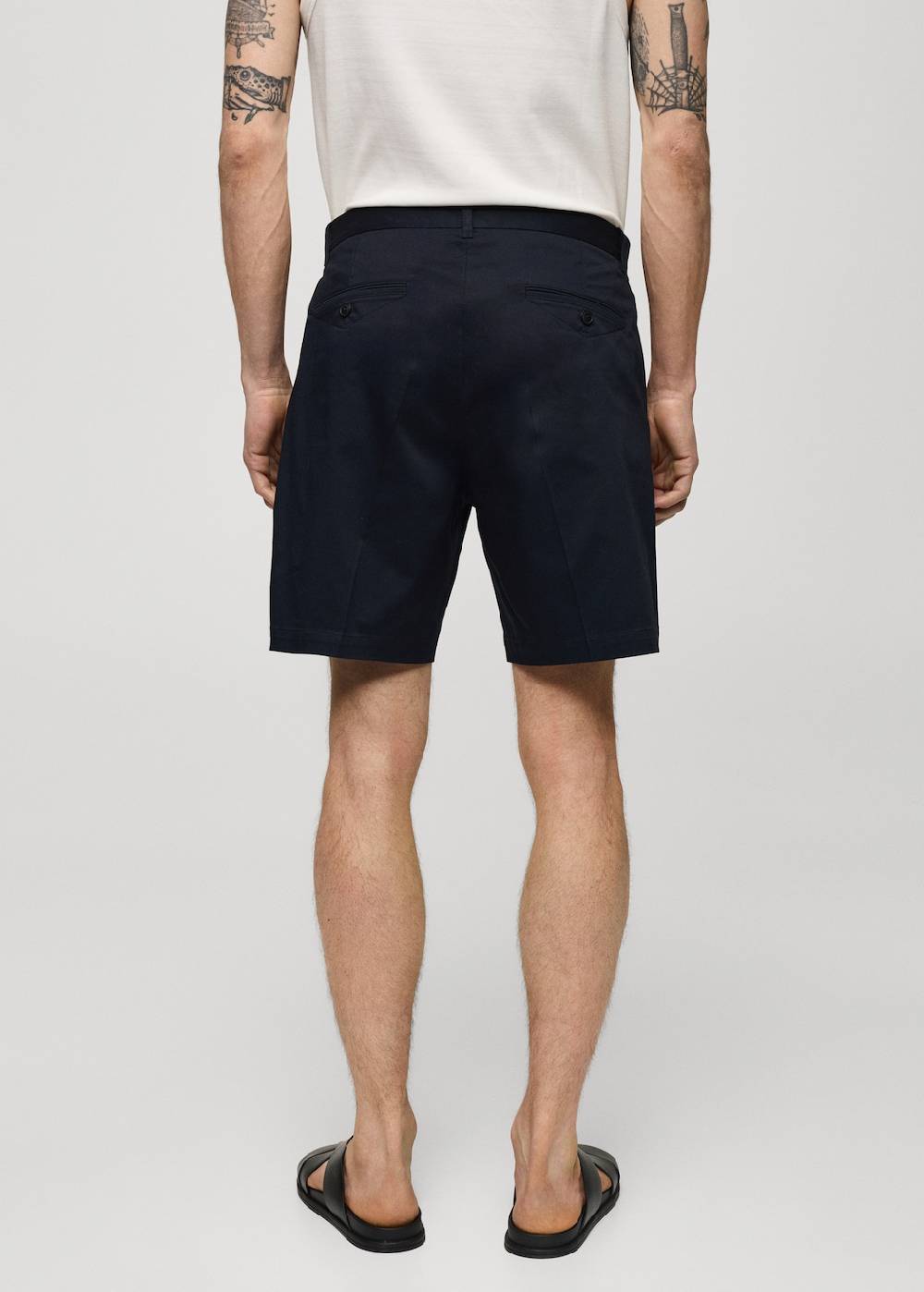Mango Slim Fit-Bermudashorts aus Baumwolle Hotsell