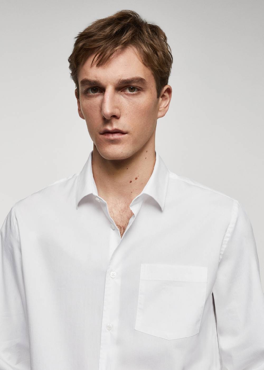 Mango Classic Fit-Hemd aus Popeline Meist gekauft
