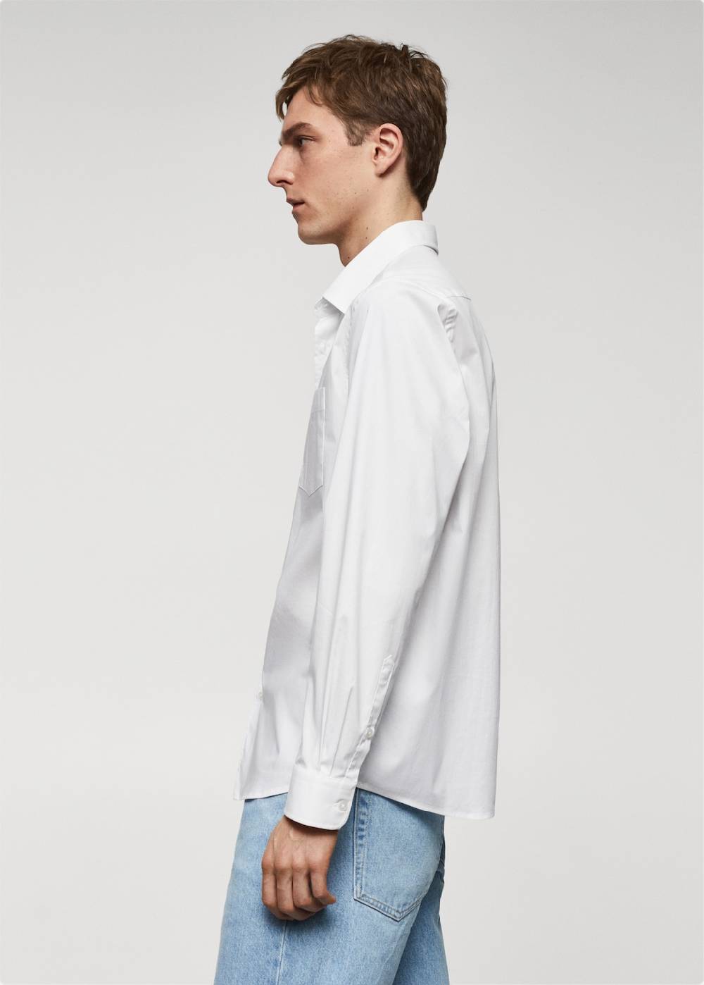 Mango Classic Fit-Hemd aus Popeline Meist gekauft