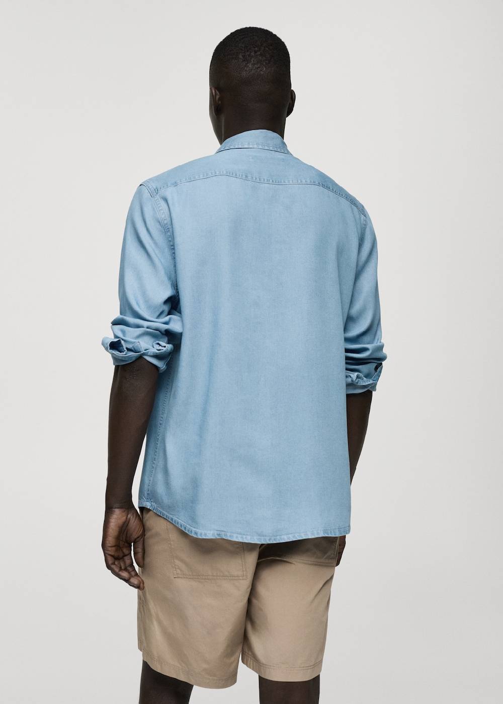 Mango Regular-Fit-Hemd aus 100 % Tencel Blitzverkäufe
