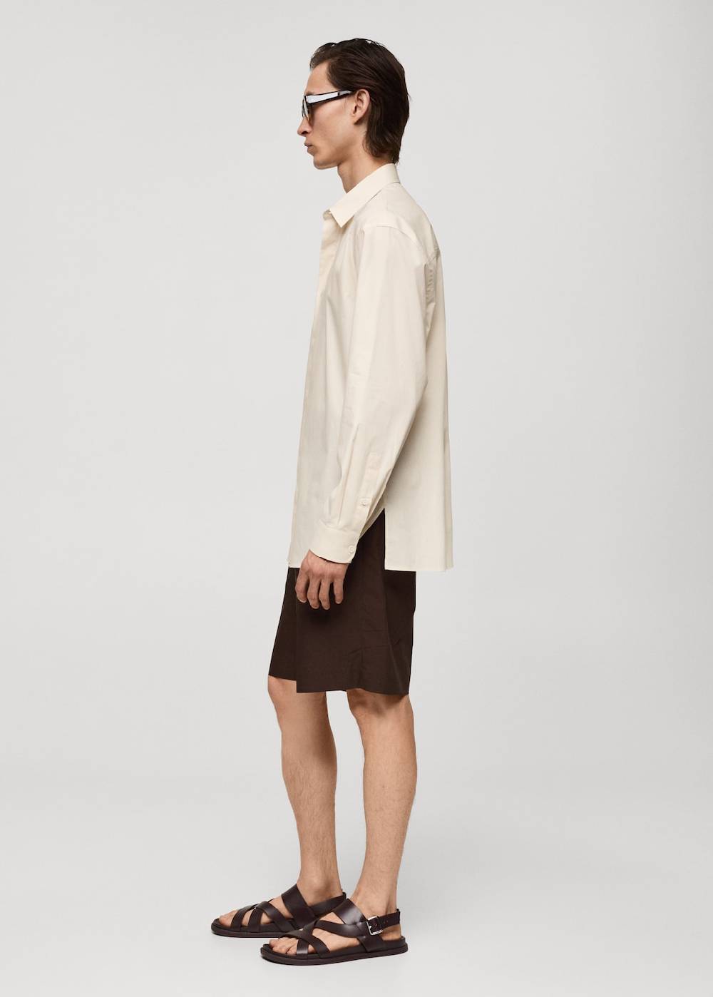 Mango Regular-Fit-Hemd aus 100 % Baumwolle Rabatt