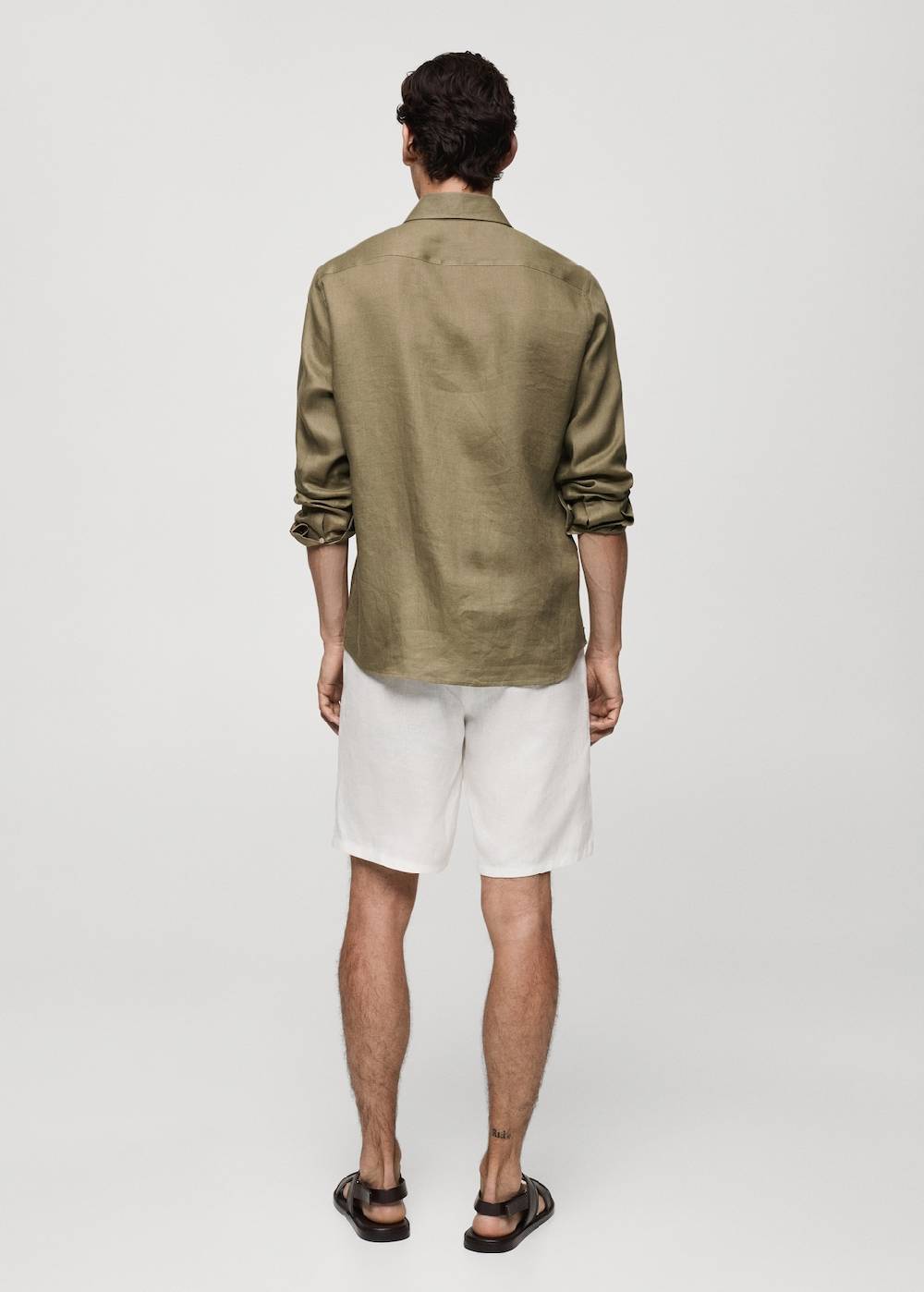 Mango Regular Fit-Hemd aus 100 % Leinen Begrenztes Angebot